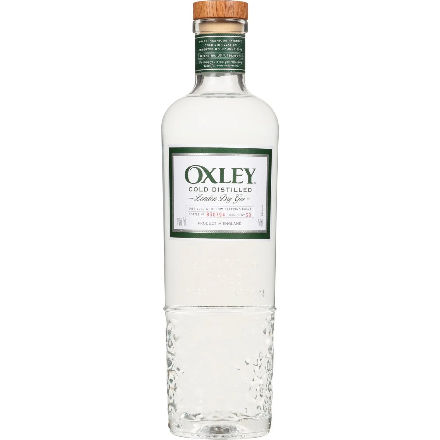 Oxley Cold Distilled London Dry Gin 750 ml