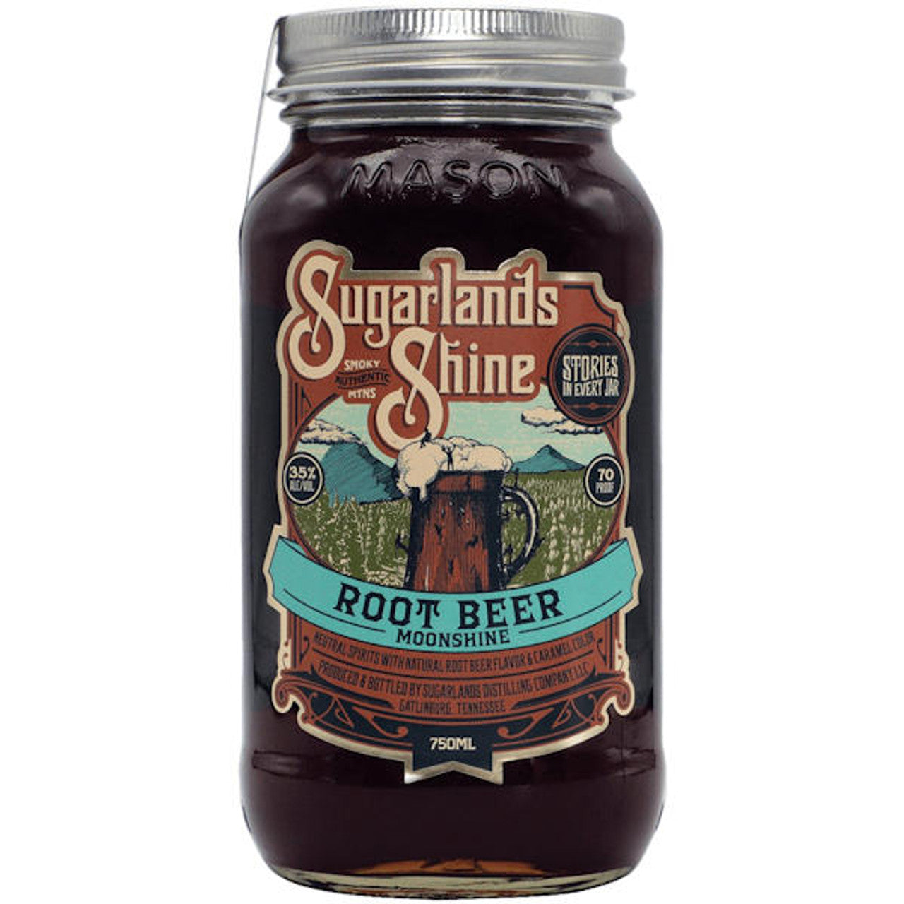 Sugarlands Shine Root Beer Moonshine 750 ml